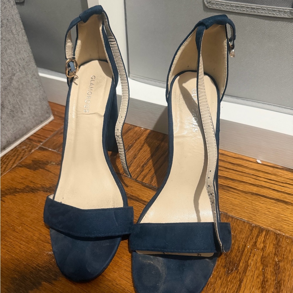 Glamorous Dark Blue Women's Heels